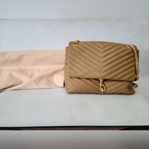 Rebecca Minkoff Edie Leather Flap Shoulder Bag